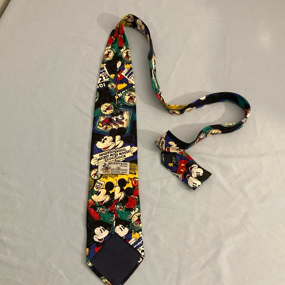 Disney Mickey Mouse Patterned Tie - image 3